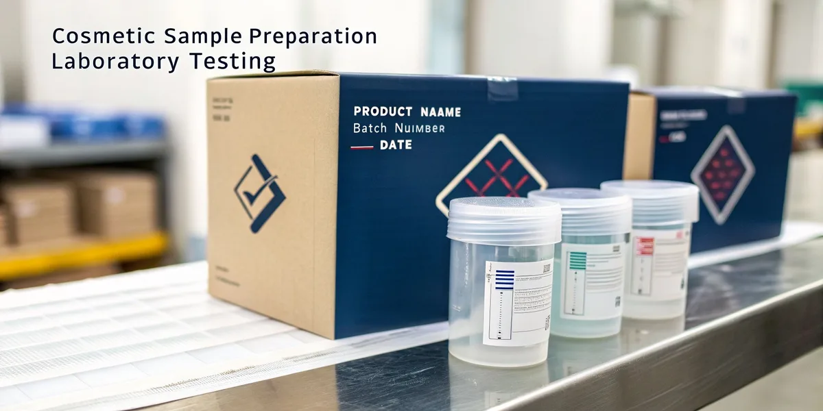 How to prepare cosmetic samples for challenge test — packaging, labeling, and shipping requirements